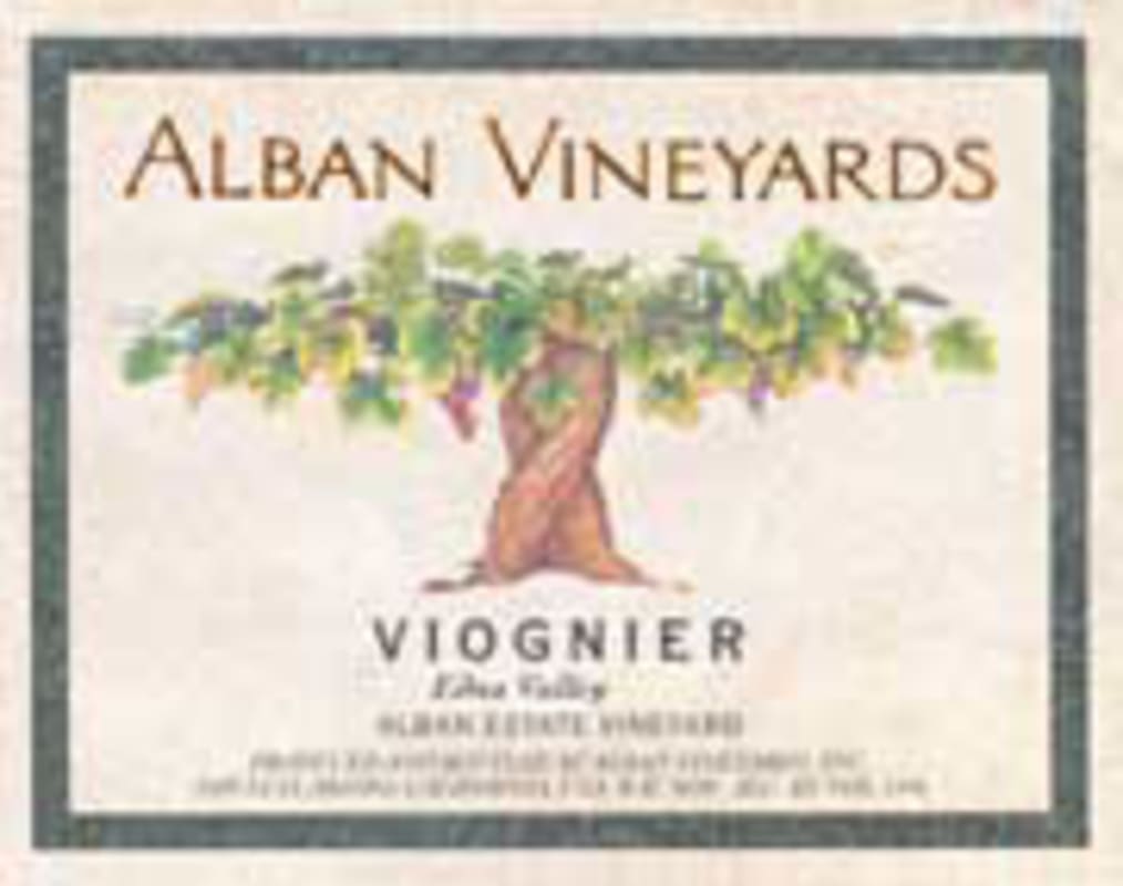 Alban Estate Viognier 2004 Front Label