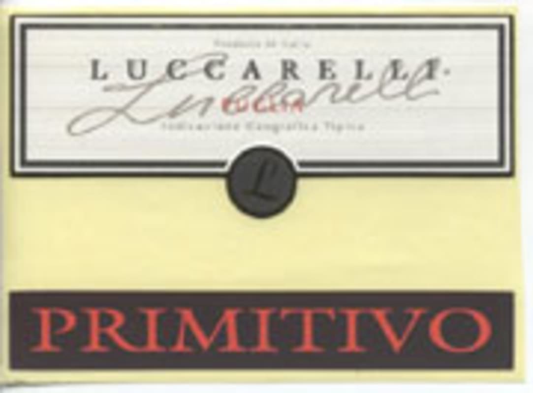 Feudi Di San Marzano Primitivo Luccarelli 2002 Front Label