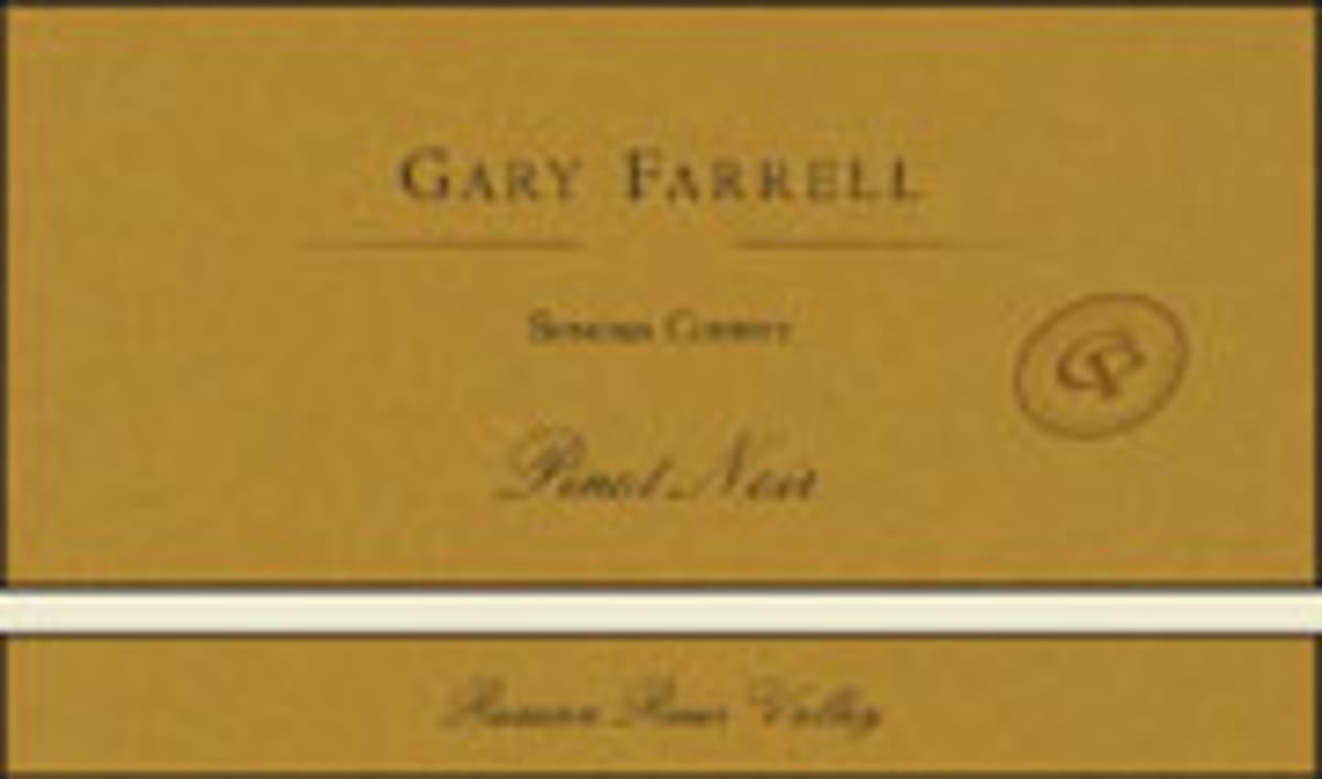 Gary Farrell Russian River Pinot Noir 2003 Front Label