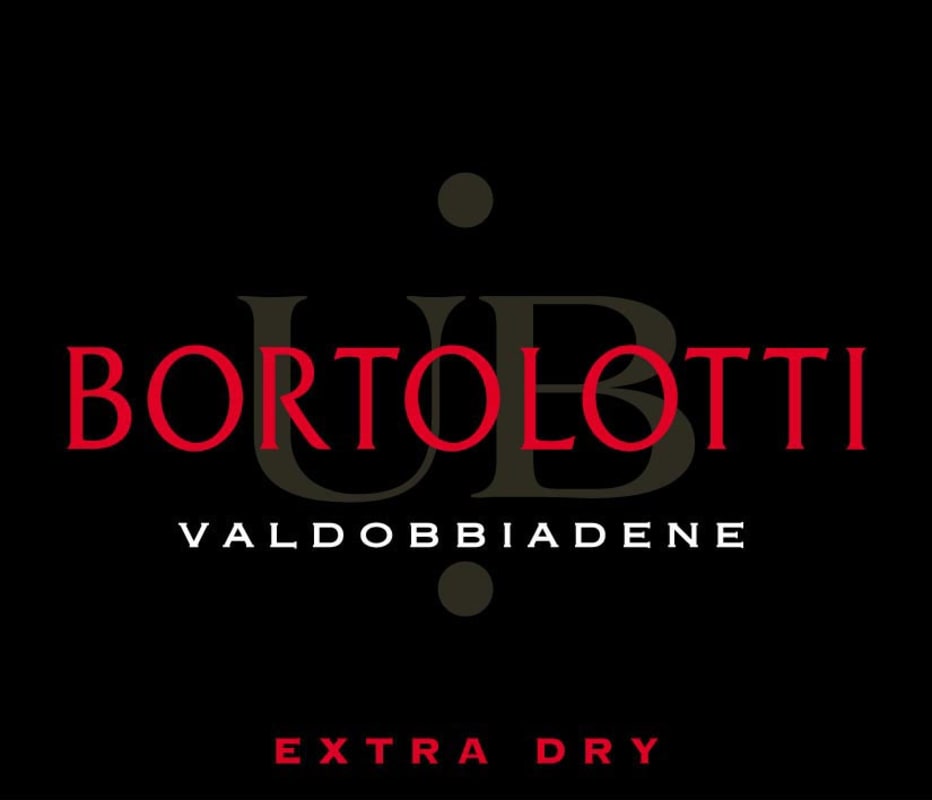 Bortolotti Prosecco di Valdobbiadene Superiore Dry Front Label