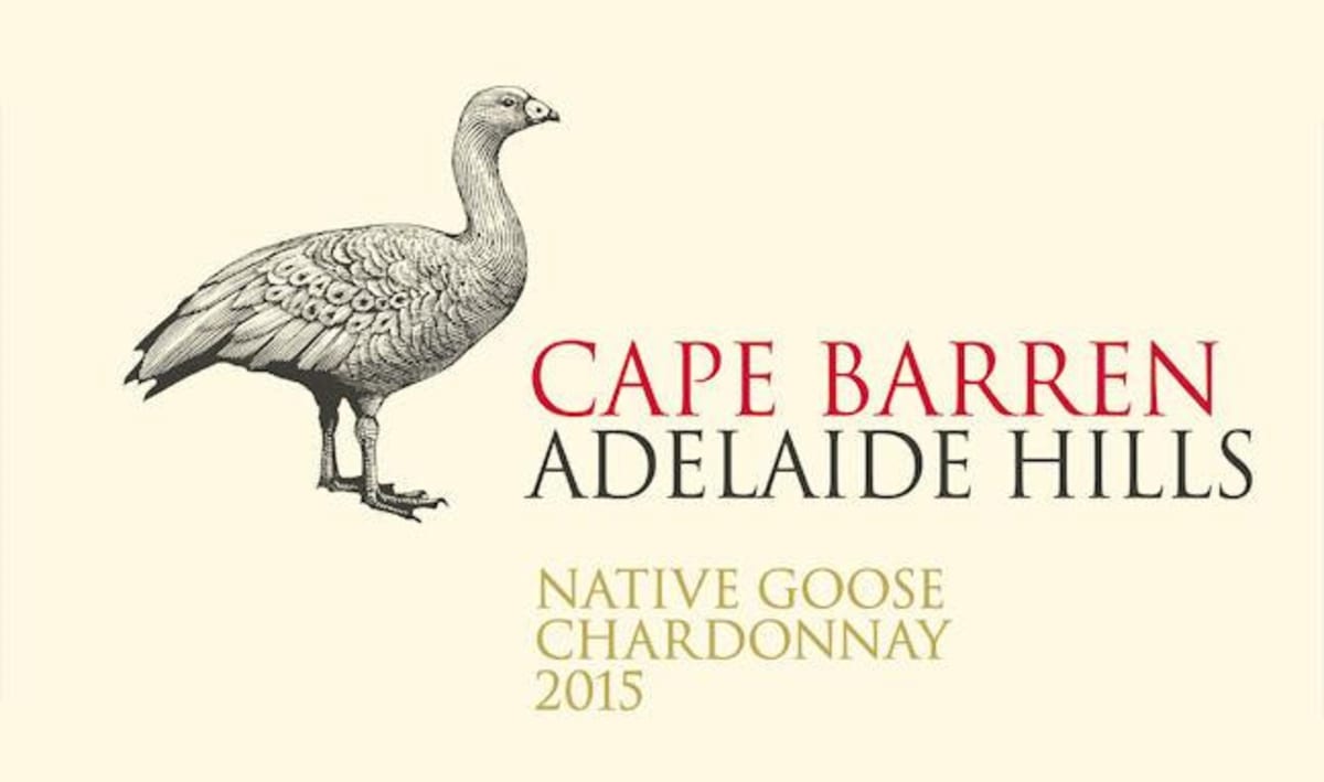 Cape Barren Native Goose Chardonnay 2015 Front Label