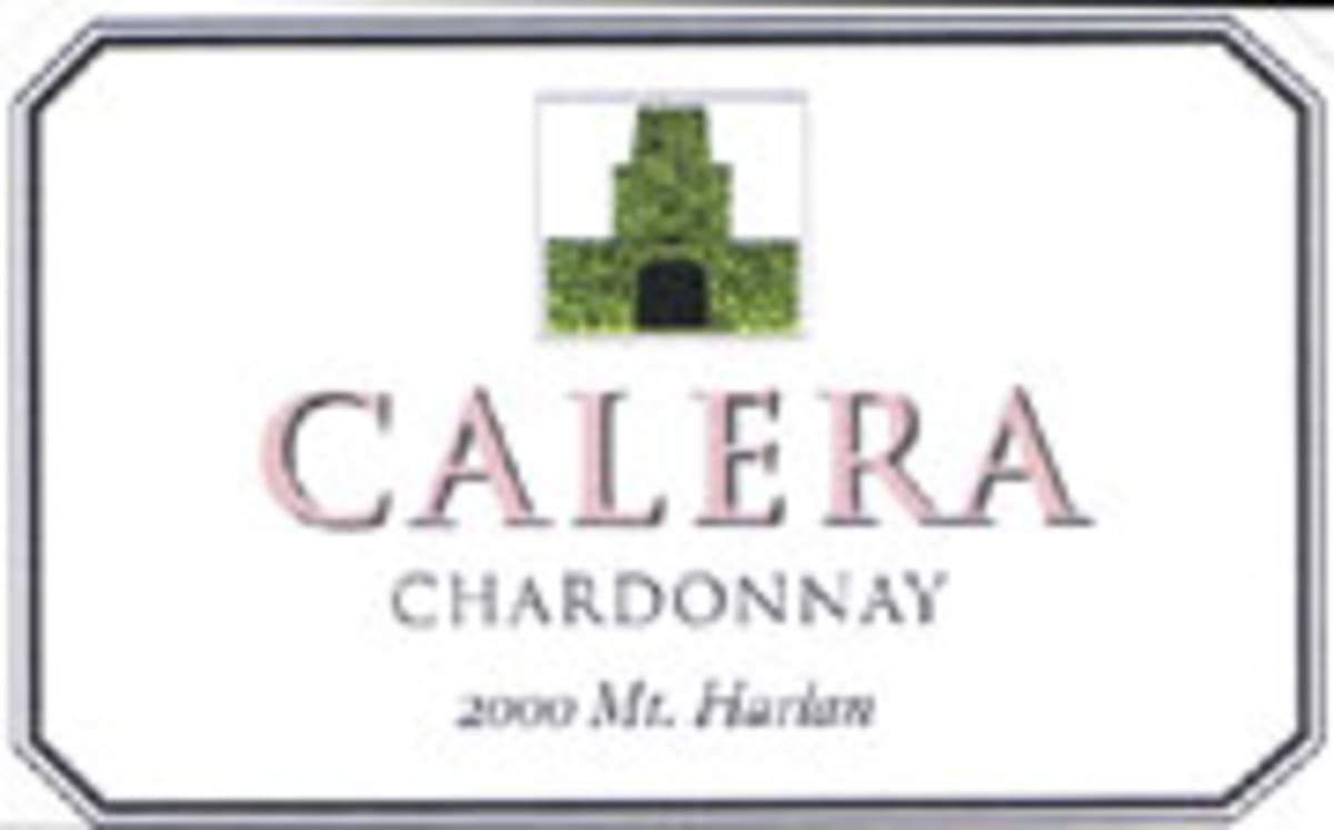Calera Mt. Harlan Chardonnay 2000 Front Label