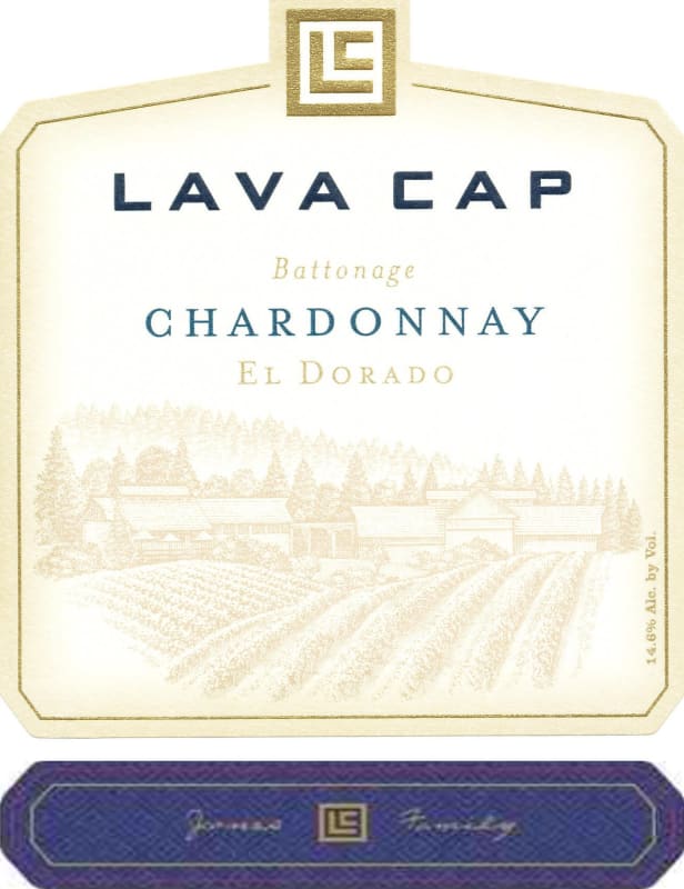 Lava Cap Battonage Chardonnay 2013 Front Label