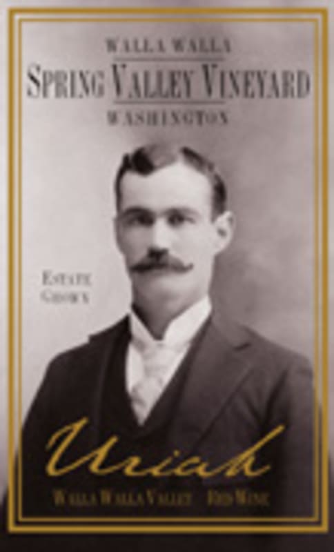 Spring Valley Uriah 2003 Front Label