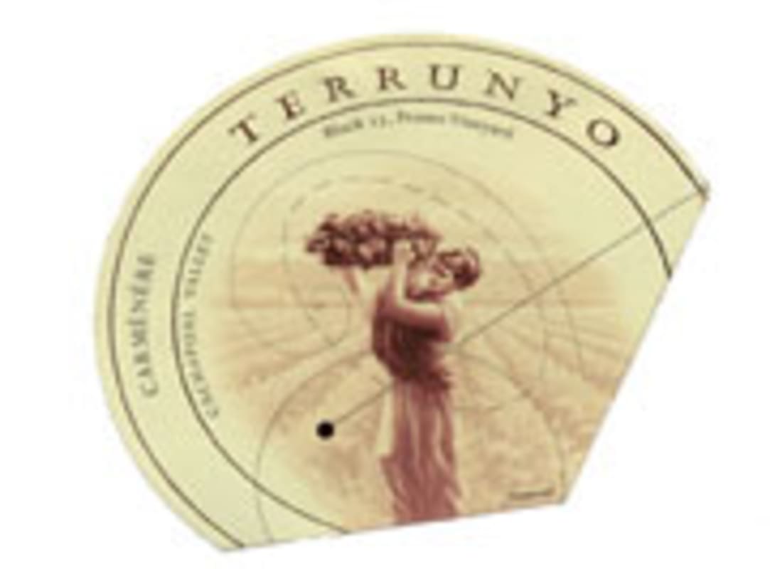 Terrunyo Carmenere 2003 Front Label