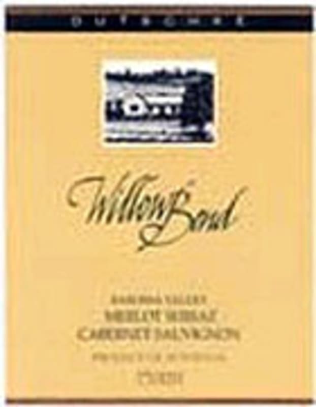 Dutschke WillowBend 2002 Front Label