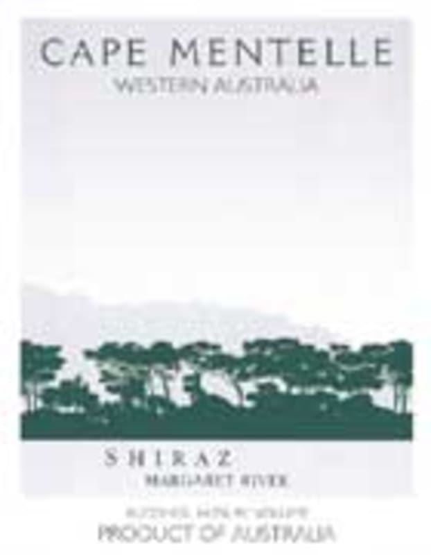 Cape Mentelle Margaret River Shiraz 2003 Front Label