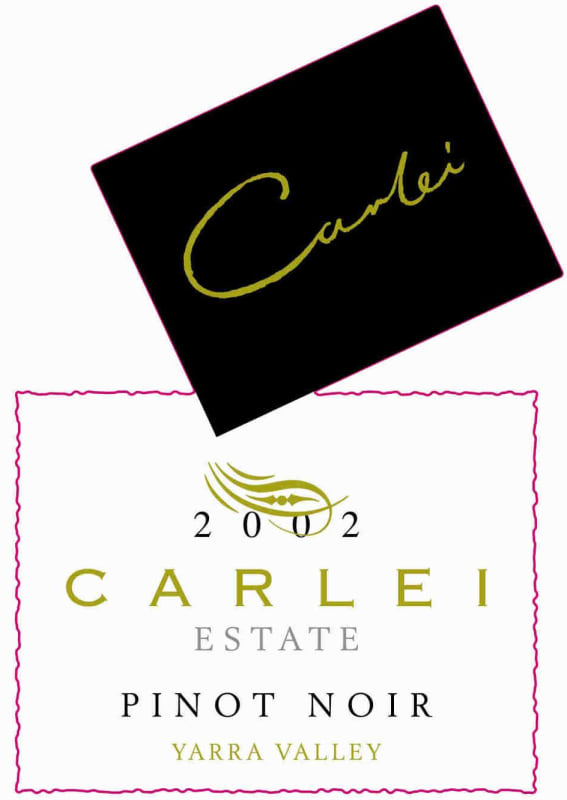 Carlei - Green Vineyards Pinot Noir 2002 Front Label