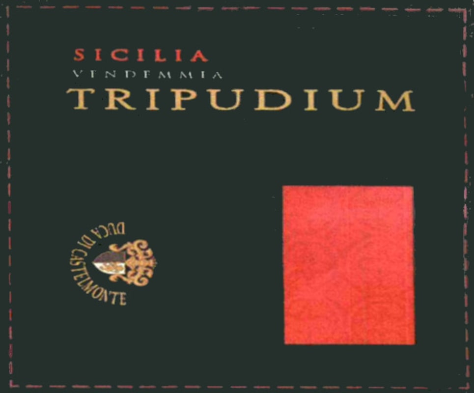 Pellegrino Duca di Castelmonte Tripudium 2007 Front Label