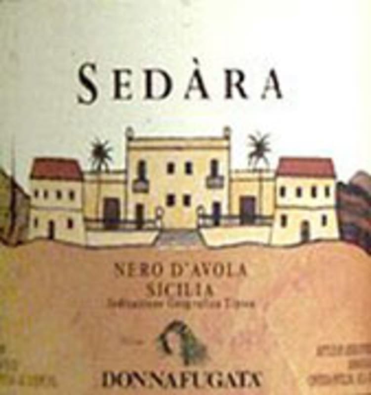 Donnafugata Sedara 2003 Front Label