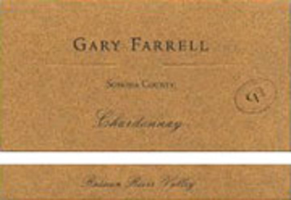 Gary Farrell Russian River Chardonnay 2003 Front Label