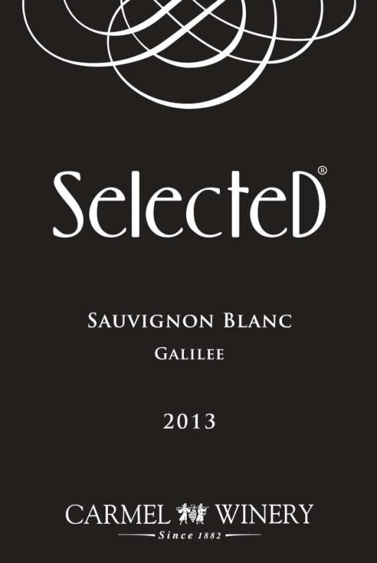 Carmel Selected Sauvignon Blanc 2013 Front Label