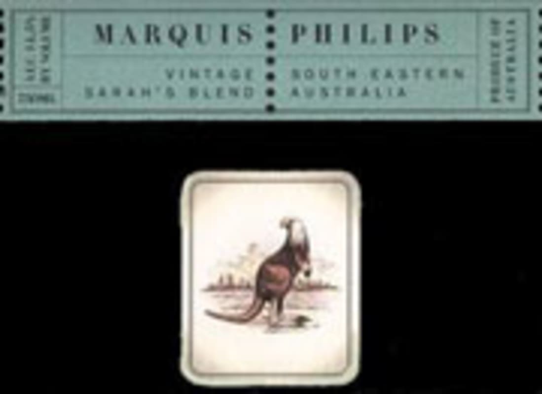 Marquis Philips Sarah's Blend 2004 Front Label