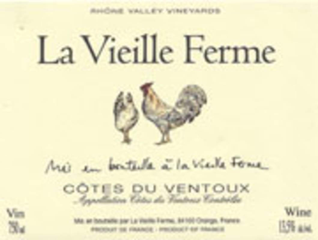 La Vieille Ferme Rouge 2004 Front Label