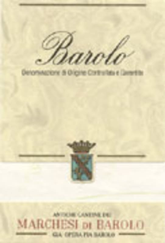 Marchesi di Barolo Barolo 2000 Front Label