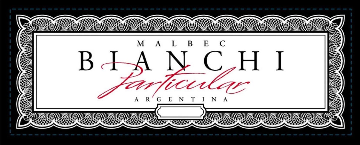Elsa Bianchi Particular Malbec 2011 Front Label