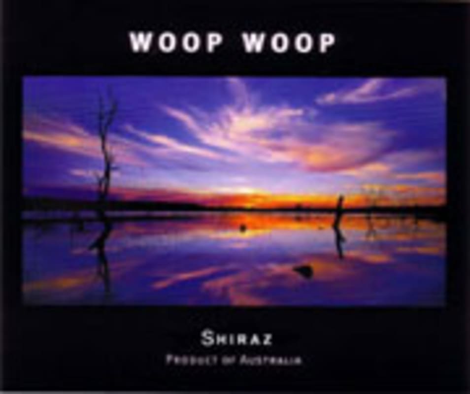 Woop Woop Shiraz 2004 Front Label