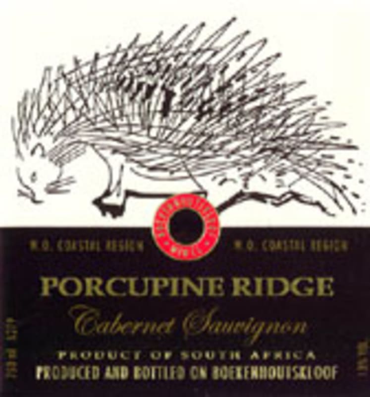 Porcupine Ridge Cabernet Sauvignon 2004 Front Label