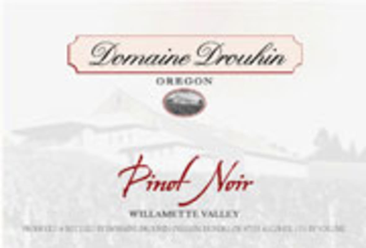 Domaine Drouhin Oregon Pinot Noir 2002 Front Label