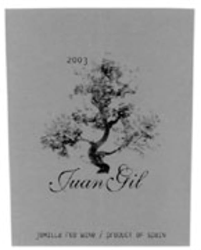 Bodegas Juan Gil Silver Label 2003 Front Label