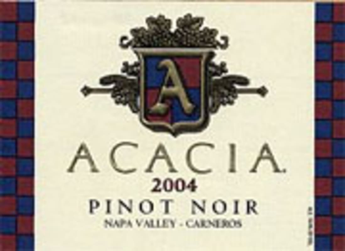 Acacia Pinot Noir (half-bottle) 2004 Front Label