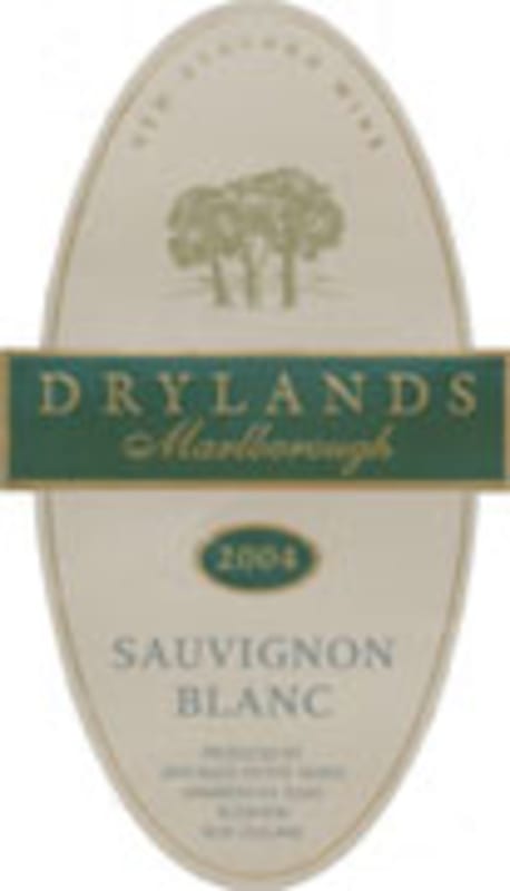 Drylands Sauvignon Blanc 2004 Front Label