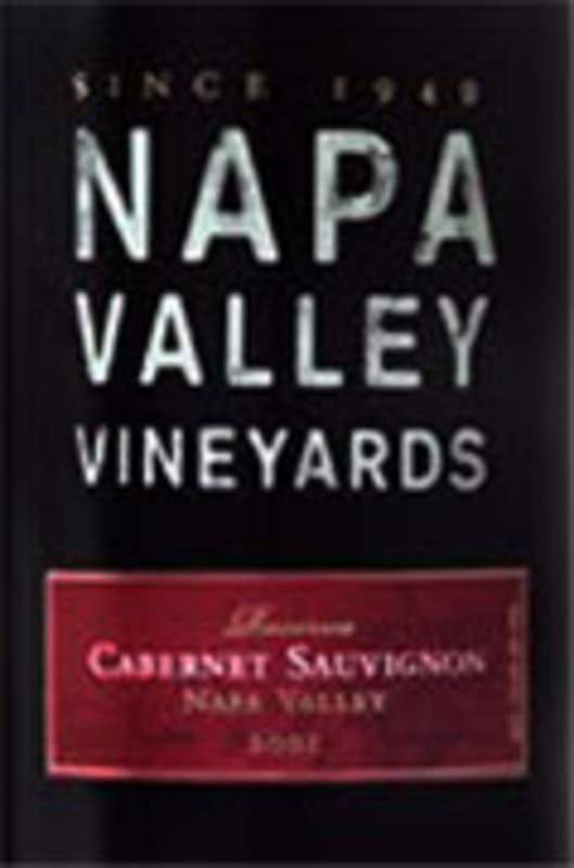 Napa Valley Vineyards Cabernet Sauvignon 2002 Front Label