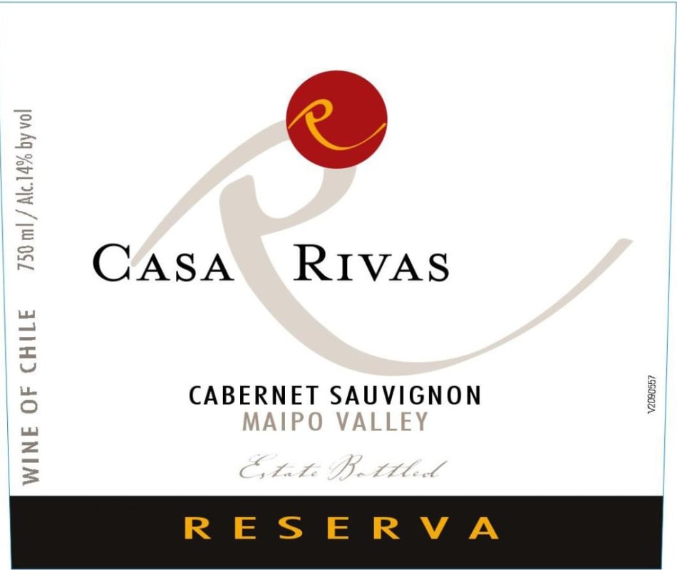Casa Rivas Reserva Cabernet Sauvignon 2011 Front Label