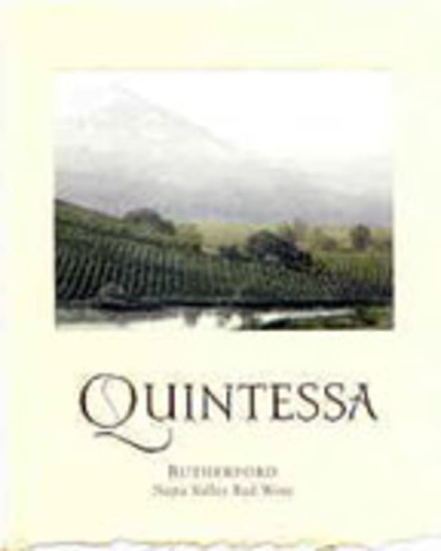 Quintessa 2002 Front Label