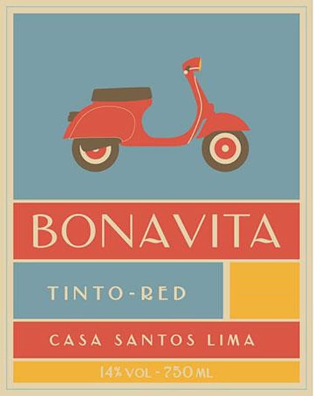Casa Santos Lima Bonavita Tinto 2014 Front Label