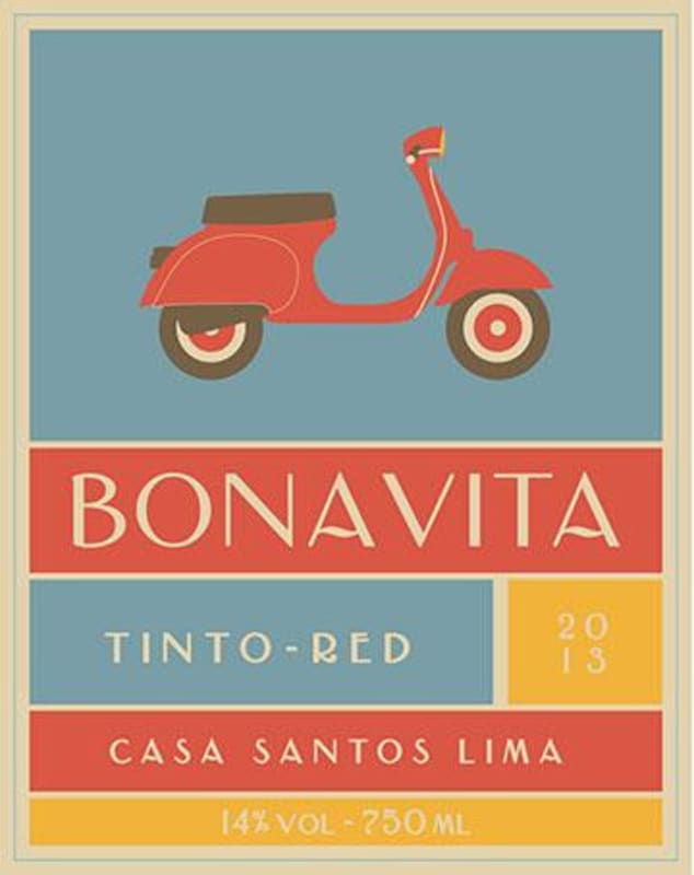 Casa Santos Lima Bonavita Tinto 2013 Front Label