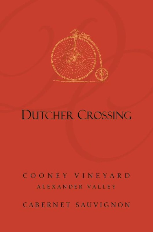 Dutcher Crossing Winery Cooney Vineyard Cabernet Sauvignon 2013 Front Label