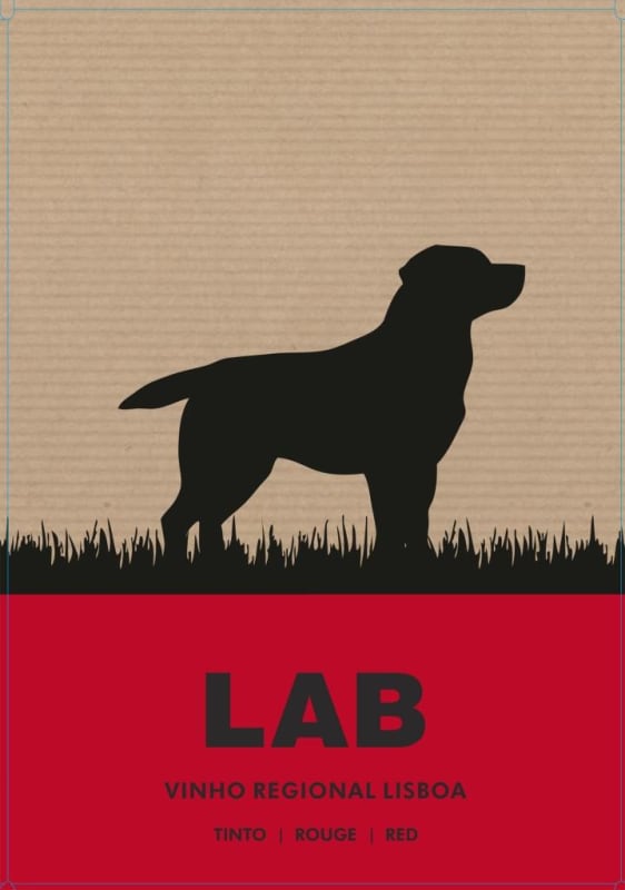 Casa Santos Lima Lab Red 2012 Front Label