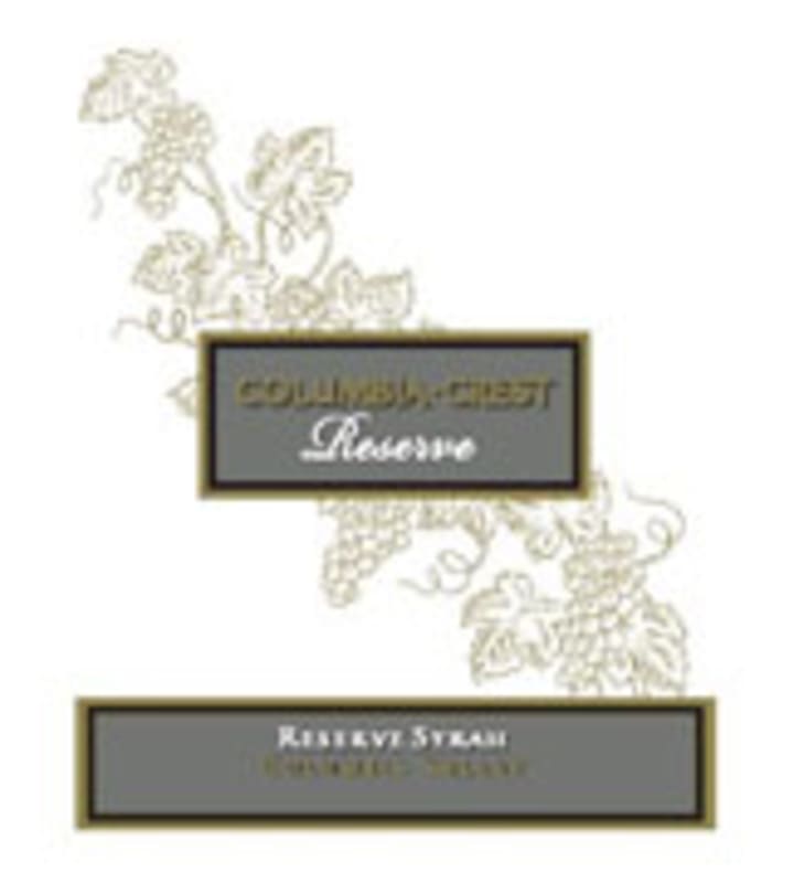 Columbia Crest Reserve Syrah 2003 Front Label