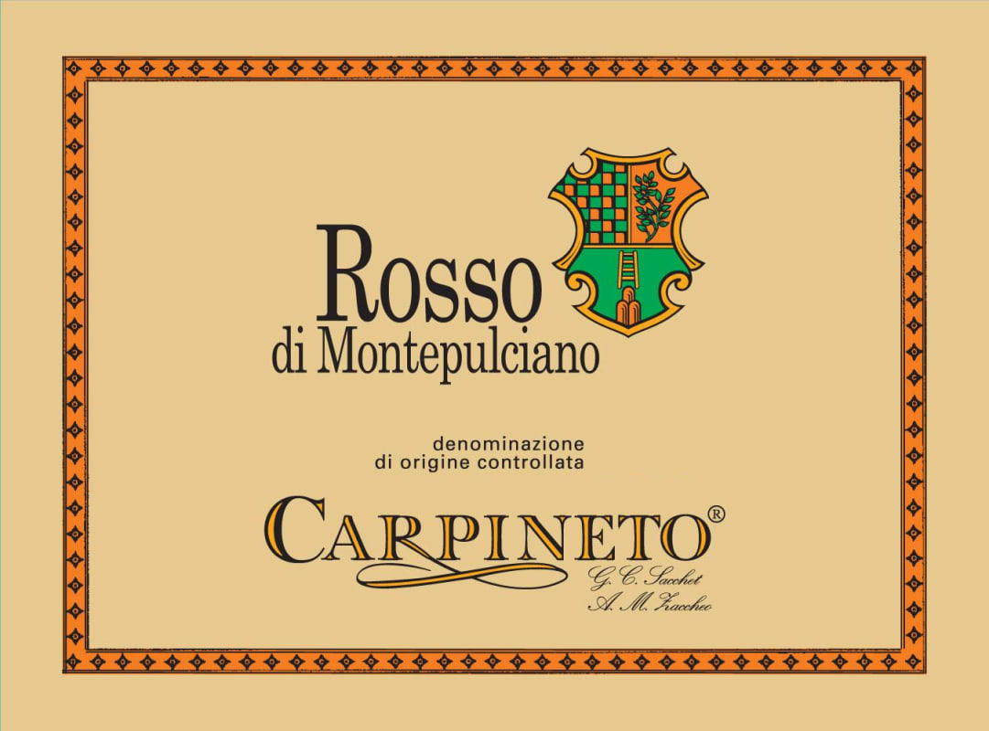 Carpineto Rosso di Montepulciano 2012 Front Label