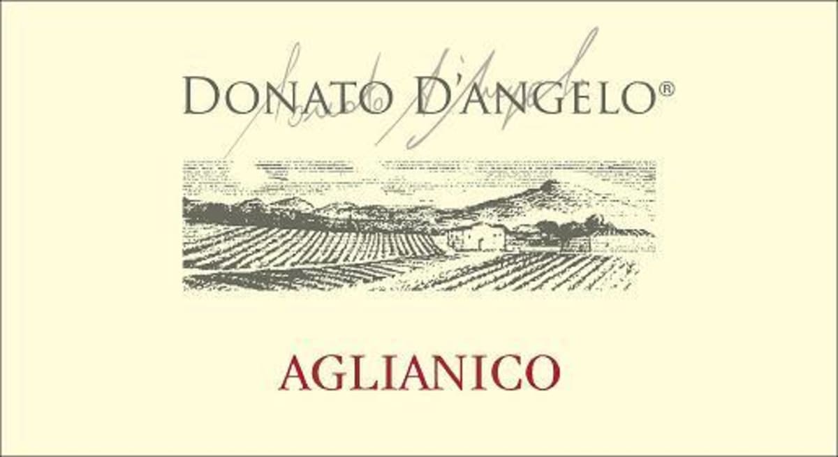 D'Angelo Aglianico del Vulture Donato 2007 Front Label