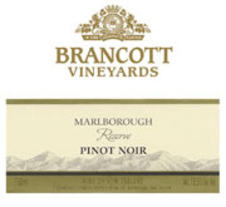 Brancott Reserve Pinot Noir 2004 Front Label