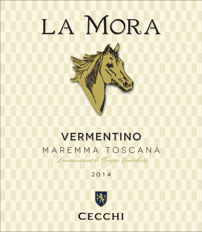 Cecchi Toscana La Mora Vermentino 2014 Front Label