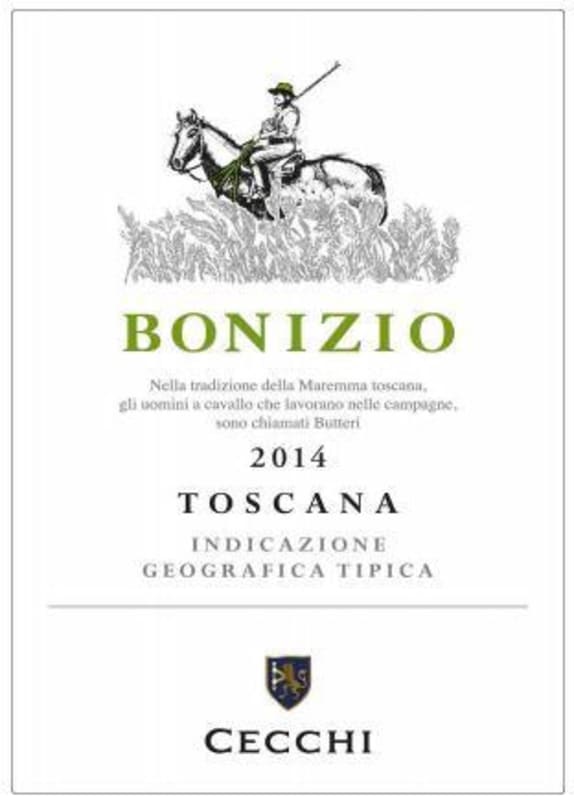 Cecchi Bianco Bonizio Bianco 2014 Front Label
