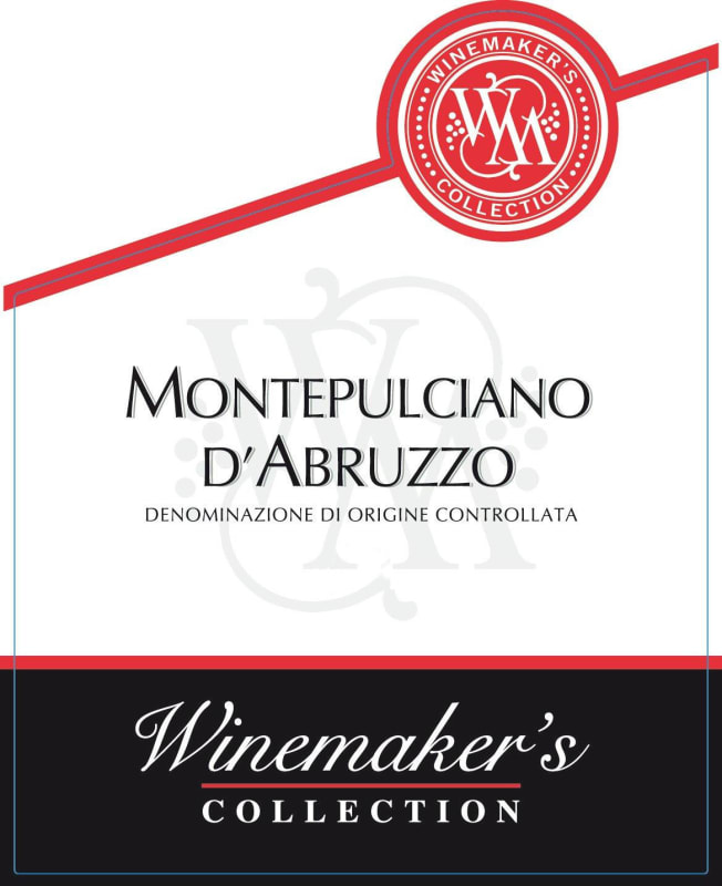 Zonin Winemaker's Collection Montepulciano d'Abruzzo 2013 Front Label