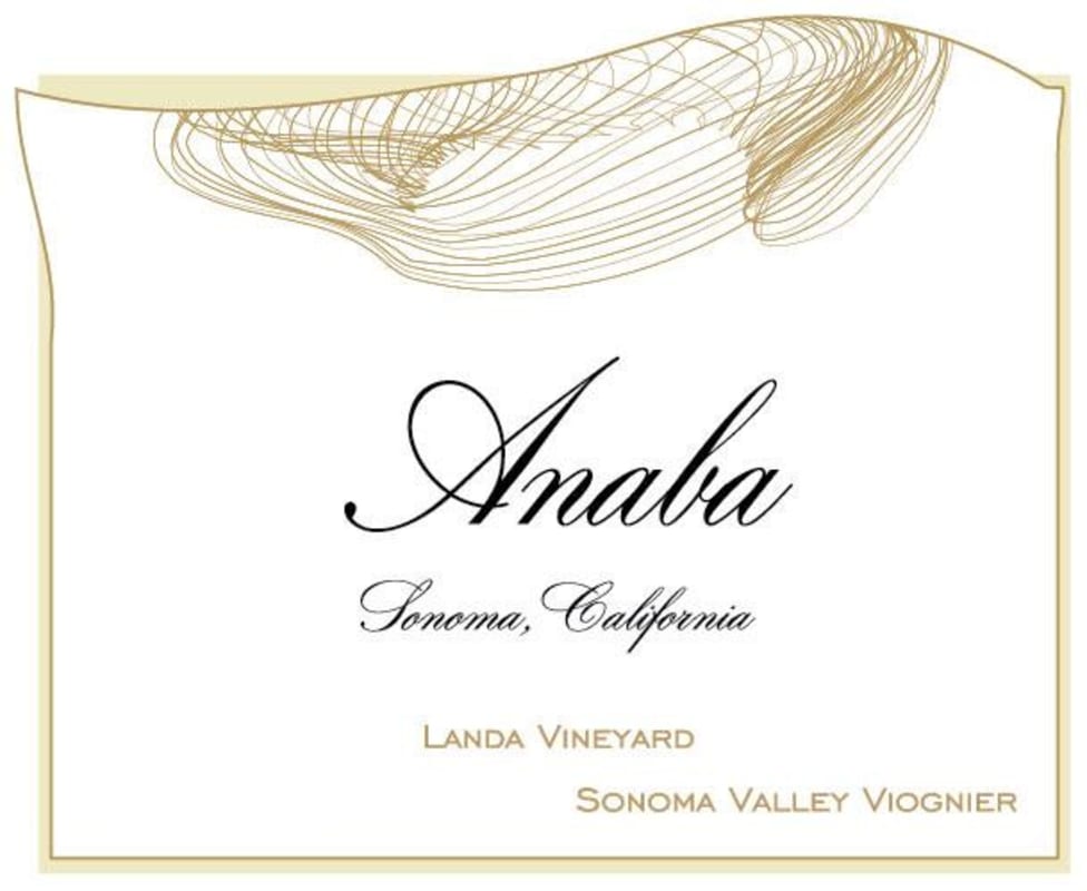 Anaba Landa Vineyard Viognier 2012 Front Label