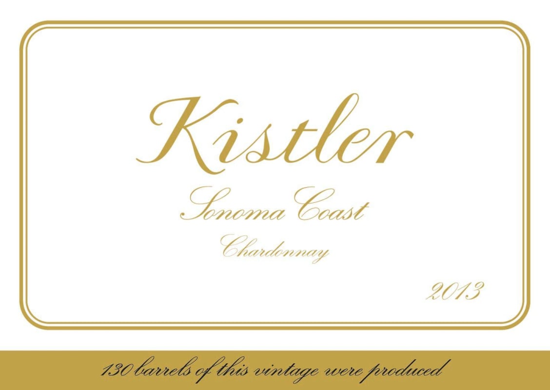 Kistler Vineyards Chardonnay 2013 Front Label