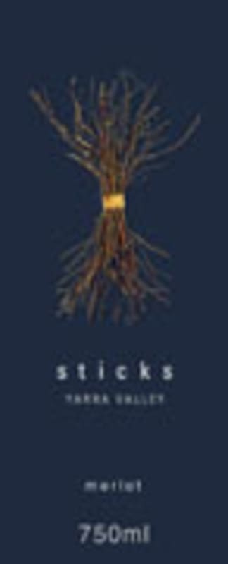 Sticks Merlot 2002 Front Label