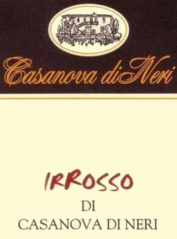 Casanova di Neri Sant'Antimo Rosso Irrosso di Casanova di Neri 2012 Front Label