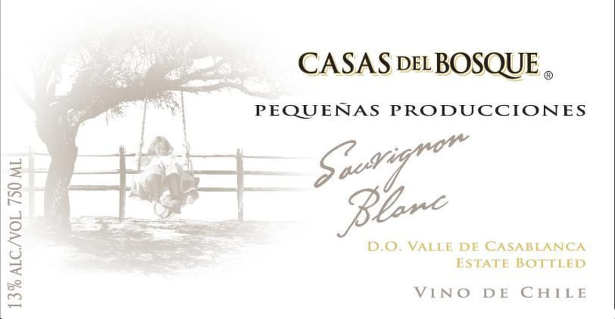 Casas del Bosque Sauvignon Blanc 2013 Front Label