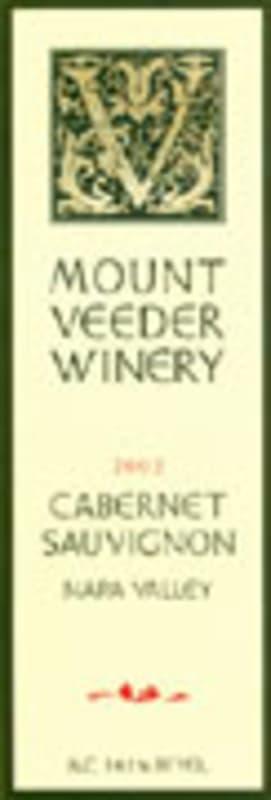 Mount Veeder Winery Cabernet Sauvignon 2002 Front Label