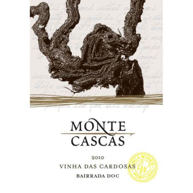 Monte Cascas Vinha das Cardosas 2010 Front Label