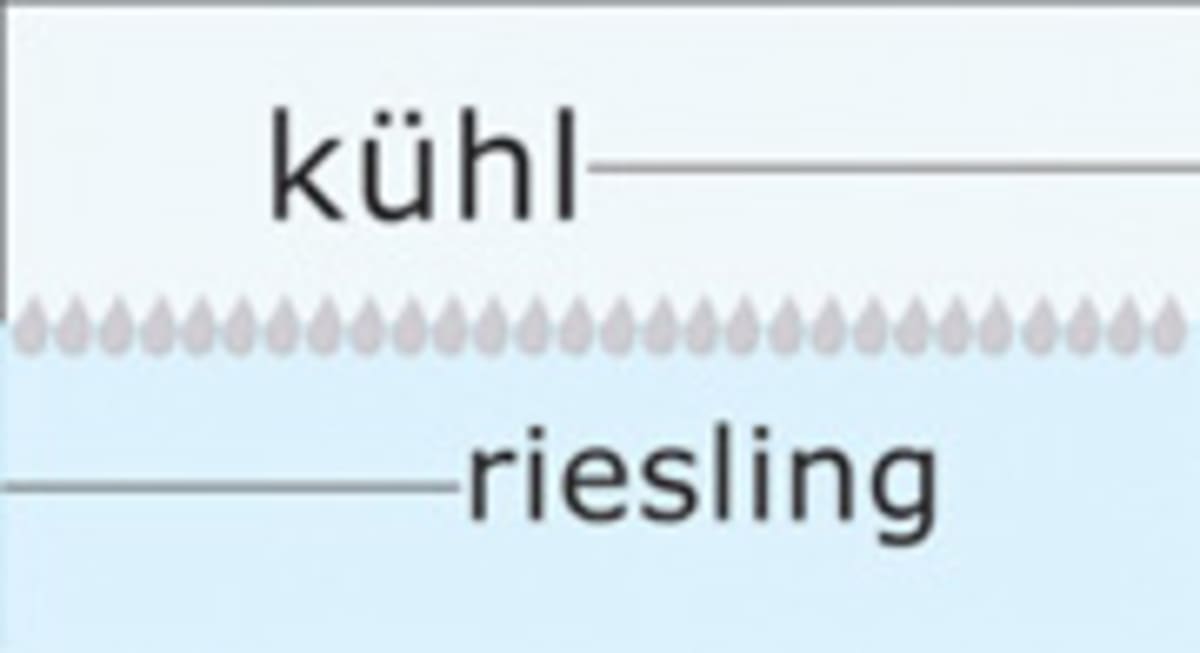 Kuhl Riesling 2004 Front Label