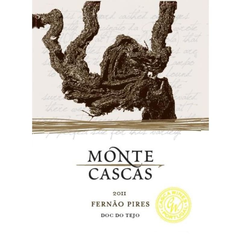 Monte Cascas Cascas Fernao Pires 2011 Front Label