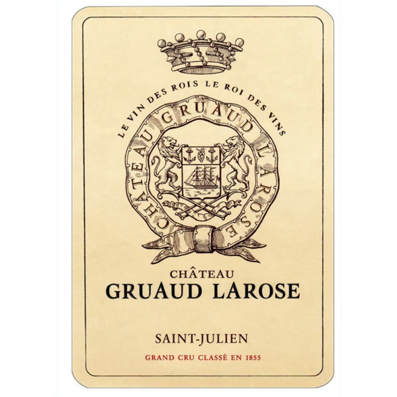 Chateau Gruaud Larose 2002 Front Label